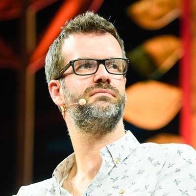 Hay Festival Youth Council with Marcus Brigstocke