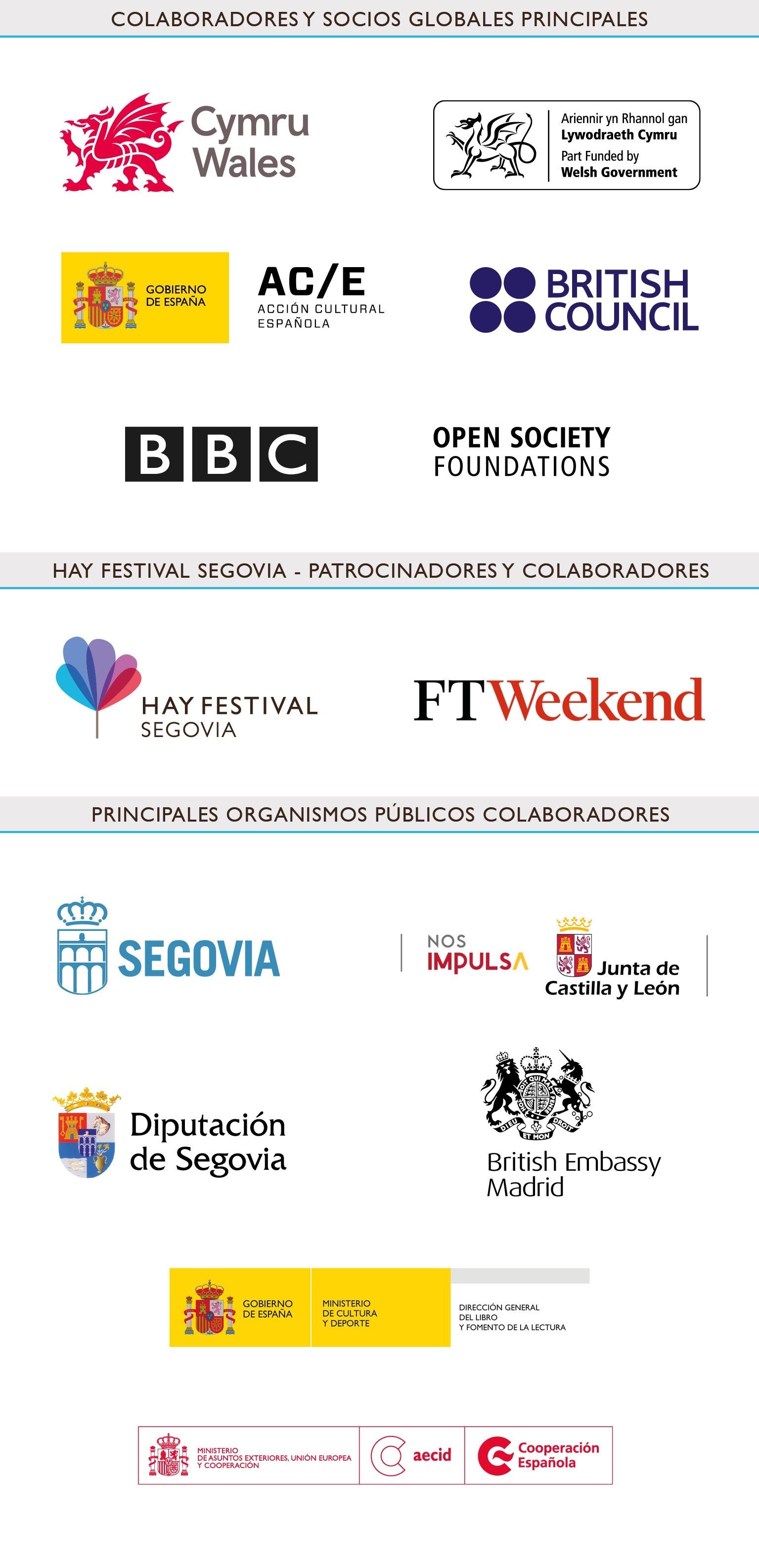 Hay Festival Segovia Sponsors & Partners