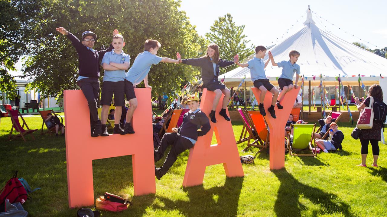 HAY FESTIVAL UNVEILS FREE PROGRAMME FOR SCHOOLS & NEW BEACONS PROJECT WORKSHOPS