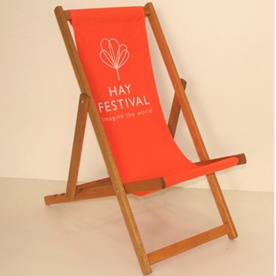 Limited Edition Hay Festival Deckchair