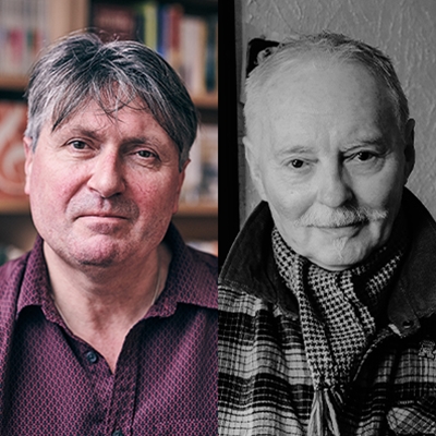 Simon Armitage and Clive Hicks-Jenkins
