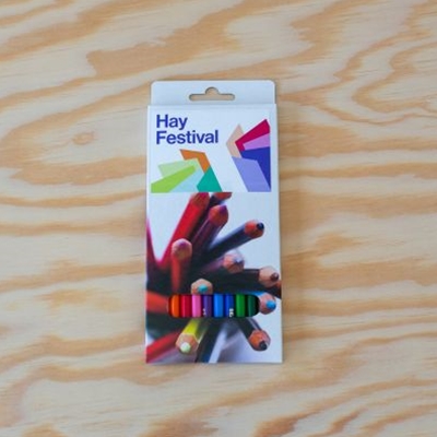 Hay Festival Set of 12 Colouring Pencils