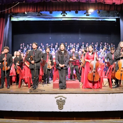 Concert given by the UNSA Symphony Orchestra