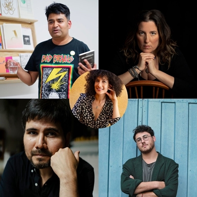 Hamja Ahsan, Agustina Bazterrica, Ekaitz Cancela and Juan Manuel Robles in conversation with Karima Ziali