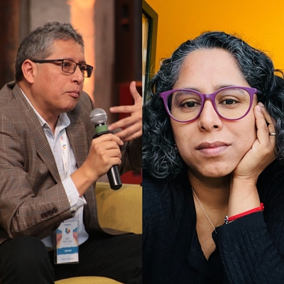 Marcel Velázquez in conversation with Magally Alegre Henderson