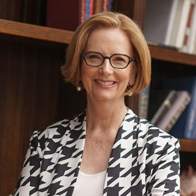 Julia Gillard and Sarah Louisa Birchley