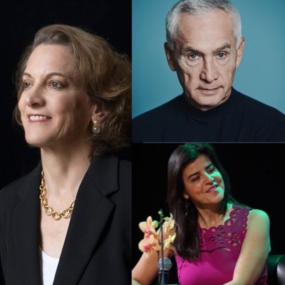 Anne Applebaum, Nataliya Gumenyuk and Jorge Ramos in conversation with Clara Elvira Ospina