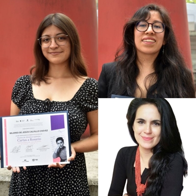 Mildred Calvillo and Diana Jiménez in conversation with Iliana Padilla Mildred Calvillo and Diana Jiménez in conversation with Iliana Padilla