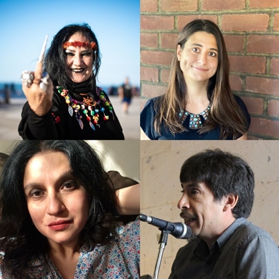 María Galindo, Arwa Mahdawi y Rafia Zakaria en conversación con José Luis Ramos Salinas María Galindo, Arwa Mahdawi y Rafia Zakaria en conversación con José Luis Ramos Salinas