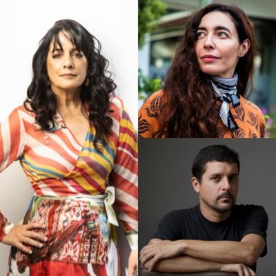 Patricia del Río y Fernanda Trías en conversación con Dante Trujillo Patricia del Río y Fernanda Trías en conversación con Dante Trujillo