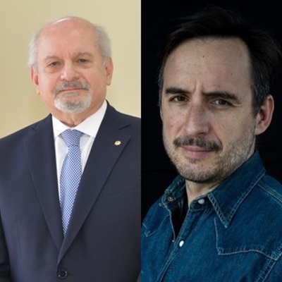 Pedro Cateriano en conversación con David Marcial Pérez Pedro Cateriano en conversación con David Marcial Pérez