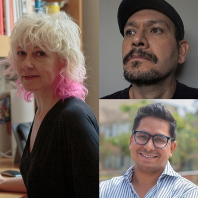 Claire Bishop in conversation with Heiner Valdivia and Fernando Zvietcovich Claire Bishop in conversation with Heiner Valdivia and Fernando Zvietcovich