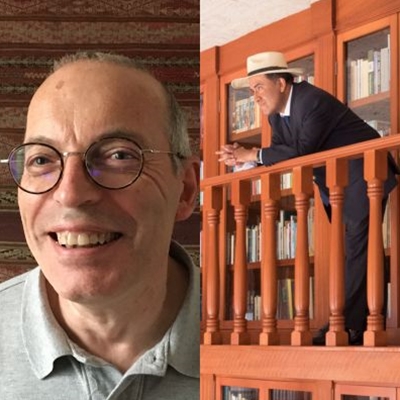 Pascal Riviale in conversation with Mario Rommel Arce Espinosa Pascal Riviale in conversation with Mario Rommel Arce Espinosa