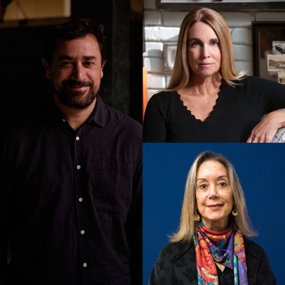 Carlos Caamaño, Sonia Cunliffe, Mafe García and Marisa Mujica in conversation with Jorge Villacorta Carlos Caamaño, Sonia Cunliffe, Mafe García and Marisa Mujica in conversation with Jorge Villacorta