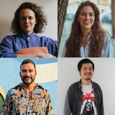 Alejandra Moffat and Dany Salvatierra in conversation with Jorge Malpartida Alejandra Moffat and Dany Salvatierra in conversation with Jorge Malpartida