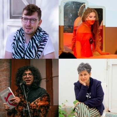 Donat Blum, Germa Machuca, Gabs Gabriel Valdivia and Victoria Guerrero-Peirano Donat Blum, Germa Machuca, Gabs Gabriel Valdivia and Victoria Guerrero-Peirano