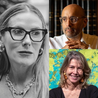 Sara Jaramillo Klinkert and Gustavo Rodríguez in conversation with Catalina Villa Sara Jaramillo Klinkert and Gustavo Rodríguez in conversation with Catalina Villa