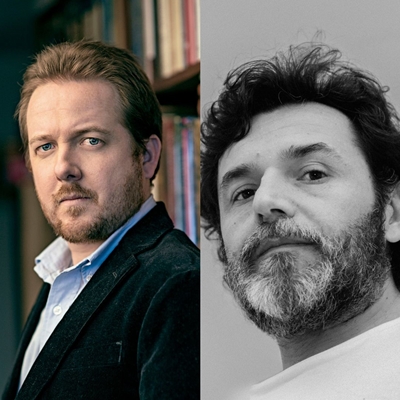 Juan Esteban Constaín in conversation with Pablo Arango Juan Esteban Constaín in conversation with Pablo Arango