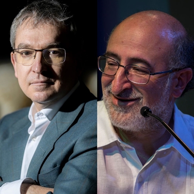 Santiago Posteguillo in conversation with Juan Lozano Santiago Posteguillo in conversation with Juan Lozano