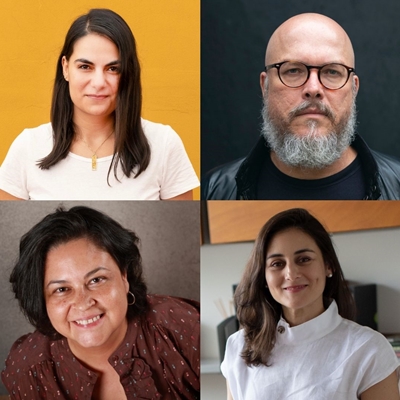 Elvira Liceaga, Yeniter Poleo and Joca Reiners Terron in conversation with Alexandra Vives Elvira Liceaga, Yeniter Poleo and Joca Reiners Terron in conversation with Alexandra Vives