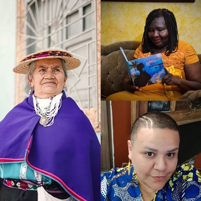 Mary Grueso and Bárbara Muelas in conversation with Mar Ortega Mary Grueso and Bárbara Muelas in conversation with Mar Ortega