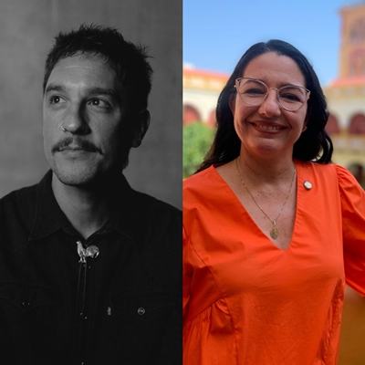 Andrés Cota Hiriart in conversation with María del Rosario Osorio Fortich Andrés Cota Hiriart in conversation with María del Rosario Osorio Fortich