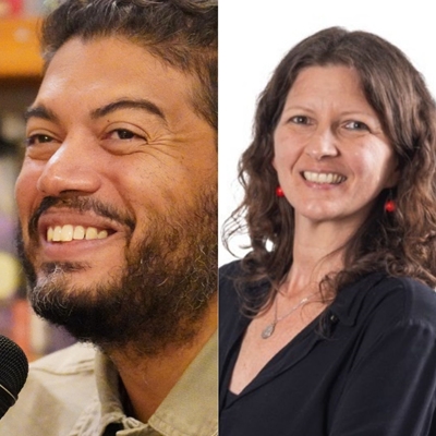 Frank Báez in conversation with Graciela Franco Frank Báez in conversation with Graciela Franco