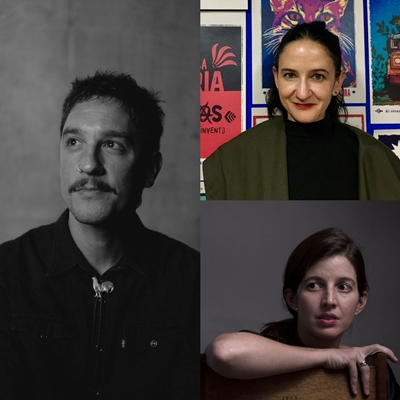 Andrés Cota Hiriart and Andrea Mejía in conversation with Juliana Restrepo Andrés Cota Hiriart and Andrea Mejía in conversation with Juliana Restrepo