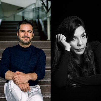 Federico Ángel, Franki Franco and Laura Mora in conversation with Rafael Tamayo Federico Ángel, Franki Franco and Laura Mora in conversation with Rafael Tamayo