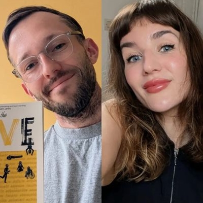 Elgan Rhys and Mared Roberts Elgan Rhys and Mared Roberts