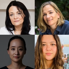 Joanna Cannon, Tracy Chevalier, Catherine Cho and Jen McPherson