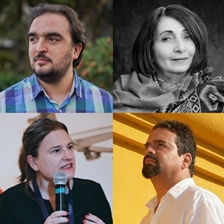 Felipe González, Marisol Schulz y Silvia Sesé en conversación con Guido Tamayo