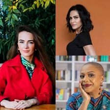 Lydia Cacho, Oleksandra Matviichuk, Lola Shoneyin, Terrell Jermaine Starr and Franziska Davies talk to Oleksii Tarasov