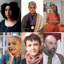 Simone Atangana Bekono, Gayatri Chakravorty Spivak, Djamila Ribeiro, Lola Shoneyin and Oksana Zabuzhko talk with Vakhtanh Kebuladze