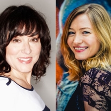 Holly Smale and Arabella Weir